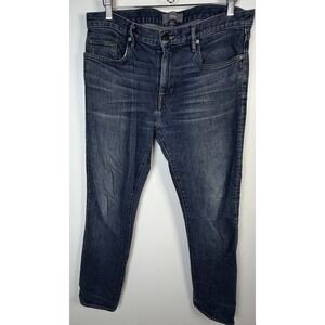 Vince Jeans Mens VM 212 Slim Made USA Zip Fly Lightly  Distressed 34x32 Jeans